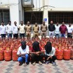 गॅस सिलेंडर चोरी प्रकरणाचा पर्दाफाश