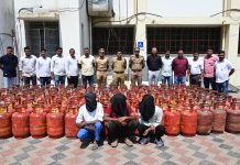 गॅस सिलेंडर चोरी प्रकरणाचा पर्दाफाश