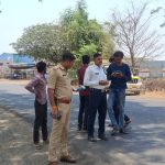 ब्लैक स्पॉट पर बुरहानपुर पुलिस की सख्त कार्रवाई, 42 वाहन चालकों से ₹24,800 वसूले