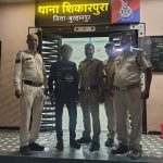 मोटरसाइकिल चोर थाना शिकारपुरा पुलिस की गिरफ्त में