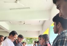 शाहपुर में पालक शिक्षक संघ की बैठक एवं विज्ञान प्रदर्शनी।