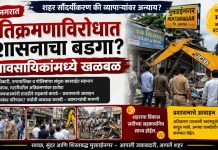 मुक्ताईनगरात अतिक्रमणाविरोधात प्रशासनाचा बडगा? व्यावसायिकांमध्ये खळबळ