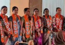 कराड उत्तरमध्ये महिलांचा शिवसेनेत जाहीर पक्षप्रवेश
