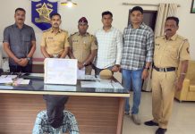 सराफाच्या दुकानातून हातचलाखीने सोन्याची चोरी; आरोपी अकोल्यातून ताब्यात