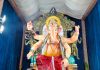 बारिश की हल्की बौछार में हुआ गणेश जी का आगमन