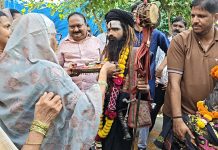 सोमेश्वर महाराजांच्या आगमनाने रामायण नगरात भक्तिमय वातावरण