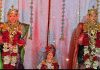 बागुल परिवारात महालक्ष्मी व गणपती बाप्पाचे उत्साहात आगमन