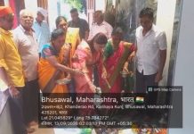 जागृत श्री हनुमान मंदिरात महादेव पिंडीची प्राणप्रतिष्ठा