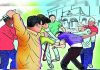 साकेगावात दोघांवर चाकू हल्ला